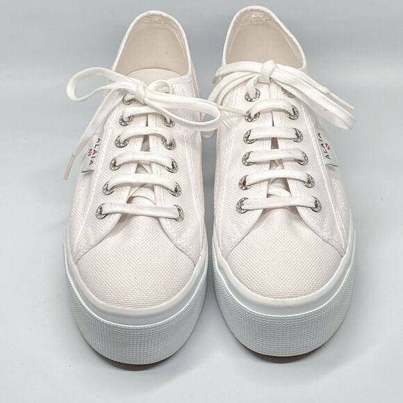 Alaia Superga 2740 Platform Canvas Sneaker - Picture 3 of 14